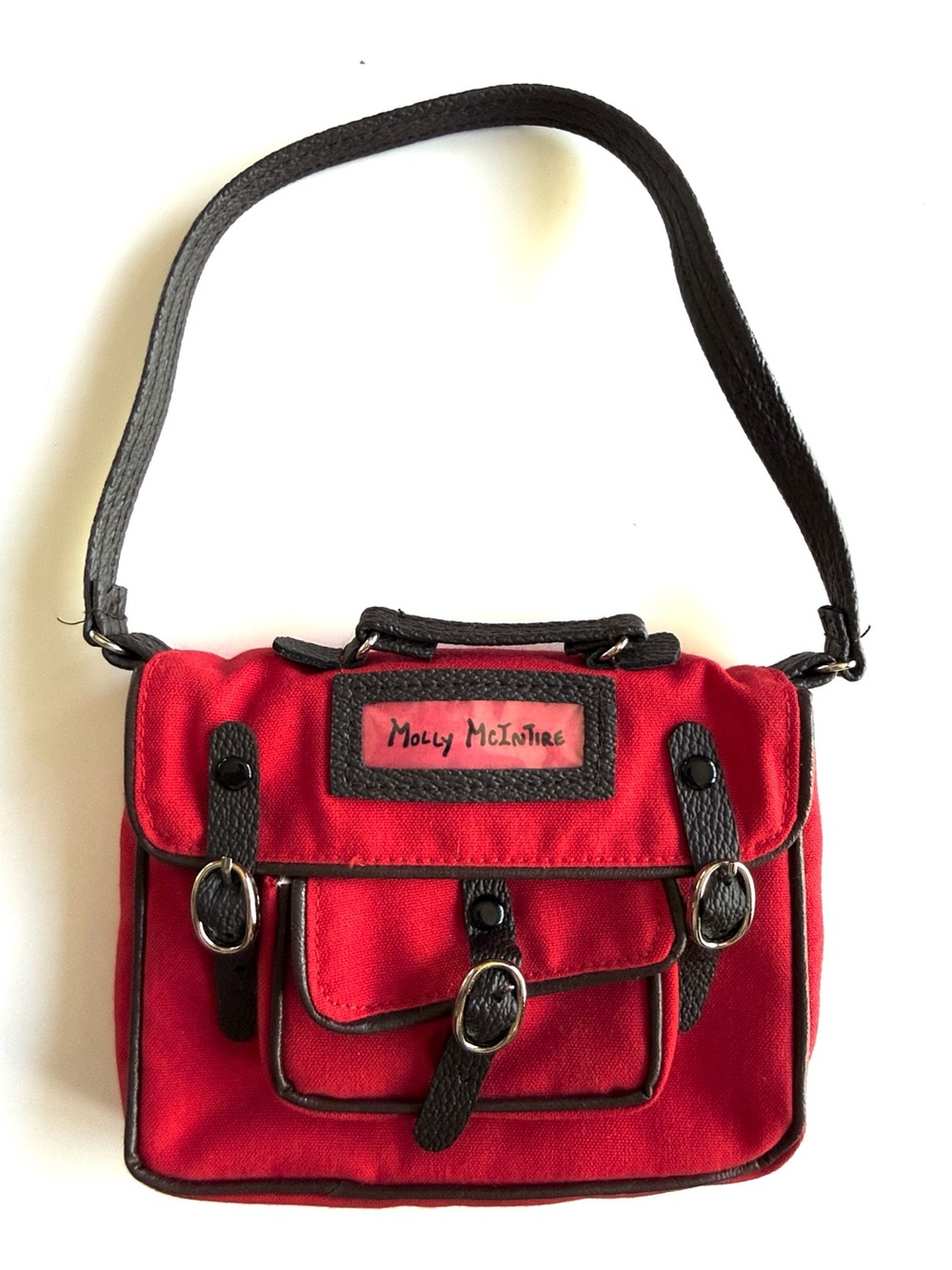 Pleasant Company American Girl Doll Molly McInTire red schoolbag 1996